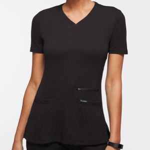 Jaanuu womens 4 pocket v neck